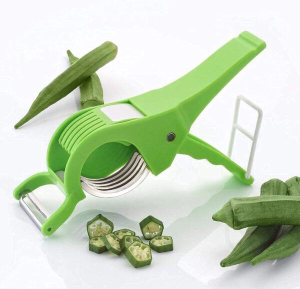 VEGETABLE CUTTER WITH PEELER