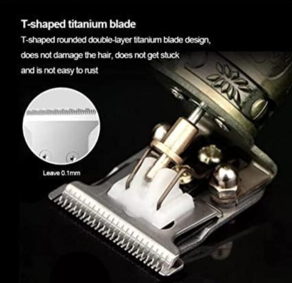 HAIR TRIMMER FOR MEN HAIR STYLE TRIMMER, PROFESSIONAL HAIR CLIPPER, ADJUSTABLE BLADE CLIPPER & SHAVER FOR MEN, Buddha Trimmer. - Image 6