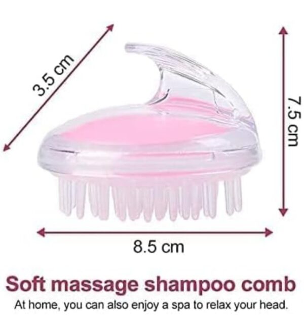 SILICONE HEAD MASSAGER USED IN ALL KINDS OF PLACES LIKE HOUSEHOLD AND OFFICIAL PLACES FOR UNISEXUL USE OVER HEAD MASSAGE AND ALL. - Image 6