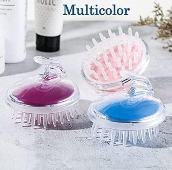 SILICONE HEAD MASSAGER USED IN ALL KINDS OF PLACES LIKE HOUSEHOLD AND OFFICIAL PLACES FOR UNISEXUL USE OVER HEAD MASSAGE AND ALL. - Image 3