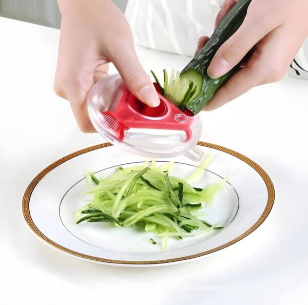 ROUND PLANER PEELER AND CUTTER VEGETABLE SLICER KITCHEN TOOL