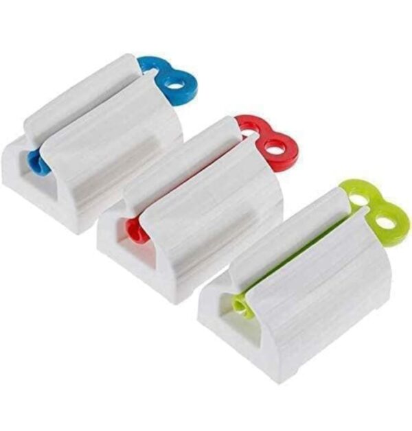 ROLLING TUBE TOOTHPASTE SQUEEZER TOOTHPASTE SEAT HOLDER STAND - Image 2