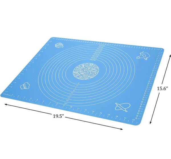 ROLLING MAT SILICONE BAKING MAT FONDANT MAT SHEET CHAPATI - Image 4