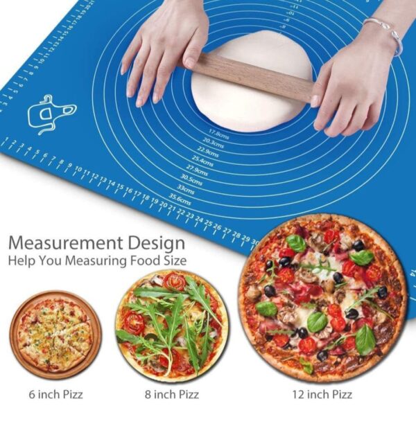 ROLLING MAT SILICONE BAKING MAT FONDANT MAT SHEET CHAPATI - Image 6