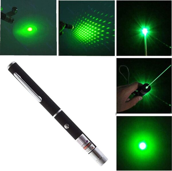 GREEN MULTIPURPOSE LASER LIGHT DISCO POINTER PEN BEAM WITH ADJUSTABLE ANTENA CAP TO CHANGE PROJECT DESIGN - Image 9