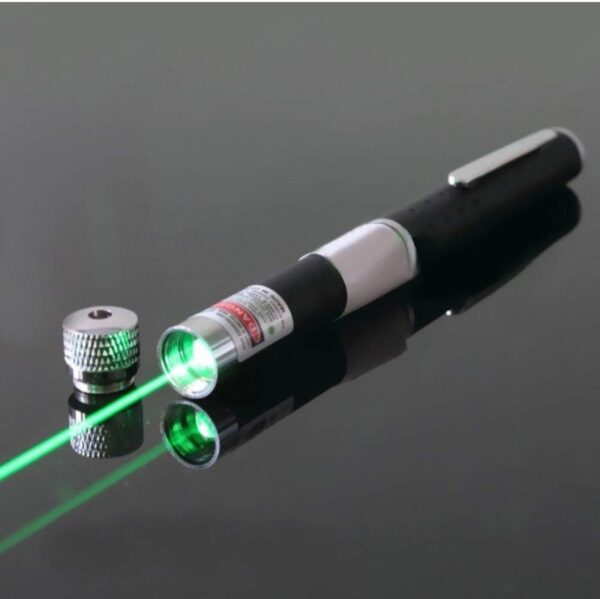 GREEN MULTIPURPOSE LASER LIGHT DISCO POINTER PEN BEAM WITH ADJUSTABLE ANTENA CAP TO CHANGE PROJECT DESIGN - Image 3