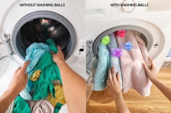 LAUNDRY WASHING BALL, WASH WITHOUT DETERGENT (4PCS) - Image 2