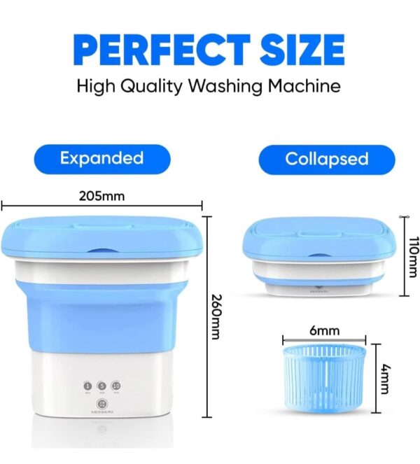 MINI FOLDABLE WASHING MACHINE - Image 2