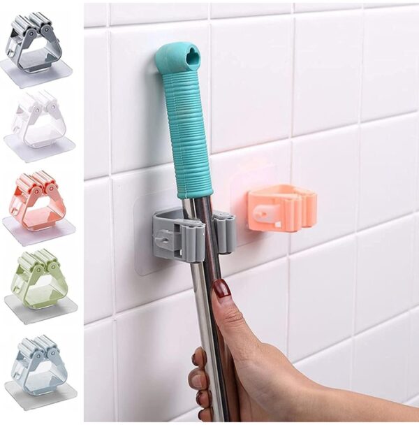 MAGIC STICKER SERIES SELF ADHESIVE MOP AND BROOM HOLDER