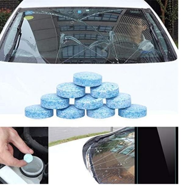 CAR WIPER DETERGENT EFFERVESCENT TABLETS WASHER(5 Tablet) - Image 5