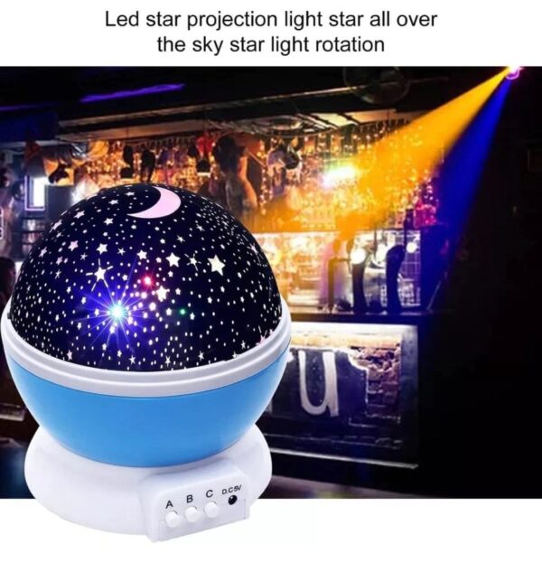 COLOUR CHANGING GOOD NIGHT STAR MASTER ROTATING PROJECTION NIGHT LAMP... - Image 2