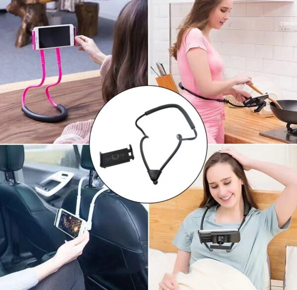 FLEXIBLE ADJUSTABLE 360 ROTABLE MOUNT CELL PHONE HOLDER... - Image 6