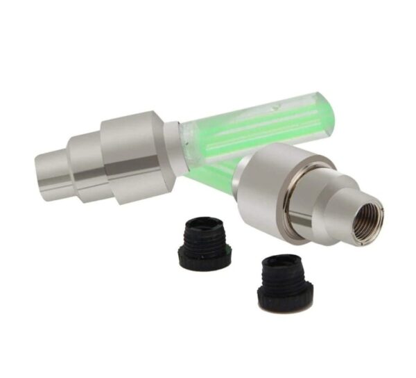 LED FLASH LIGHT LAMP TYRE WHEEL VALVE SEALING CAPS