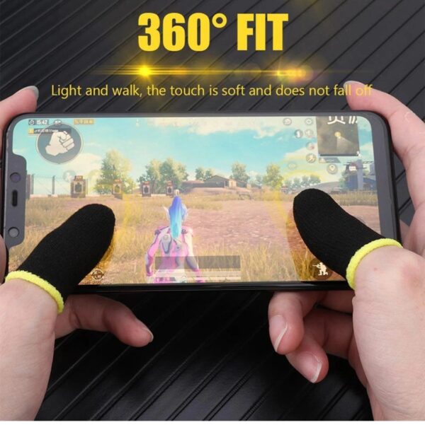 THUMB & FINGER SLEEVE FOR MOBILE GAME, PUBG,COD,FREEFIRE (1PAIR ONLY)... - Image 6