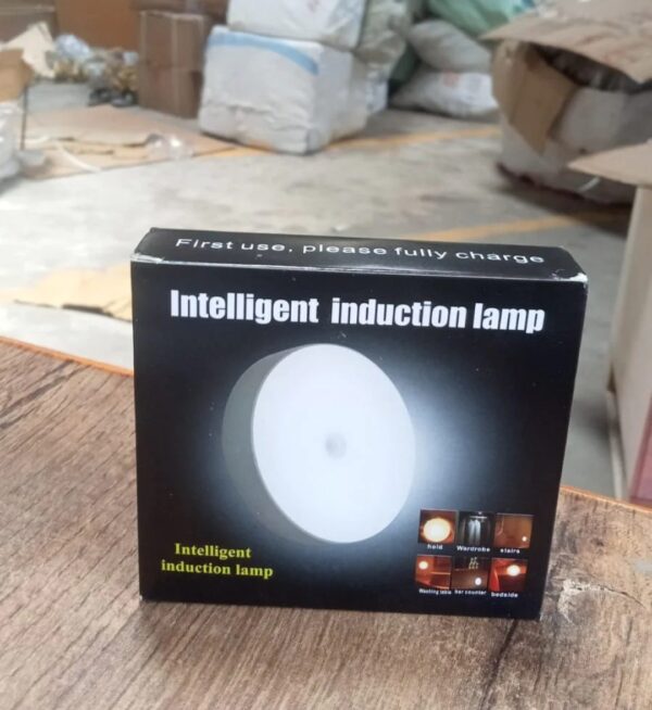 ROUND SHAPE 8 LED MOTION SENSOR INDUCTION LED LIGHT - Image 2