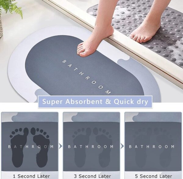 Water Absorber mat, Bathroom mat(Random Design)... - Image 2