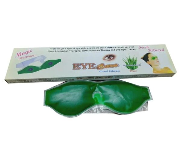 SLEEPING EYE SHADE MASK COVER FOR INSOMNIA, MEDITATION, PUFFY EYES AND DARK CIRCLES - Image 2