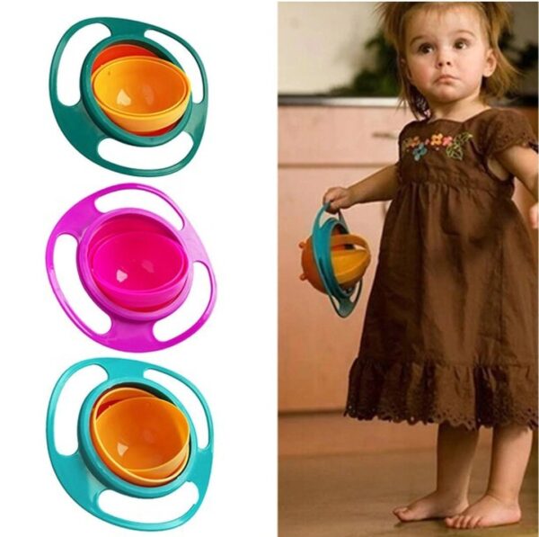 ROTATING BABY BOWL USED FOR SERVING FOOD TO KIDS AND TODDLERS ETC.