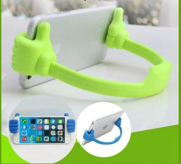 Hand Shaped Fun Mobile Cell Phone Stand Holder for Desk (Multicolour)...