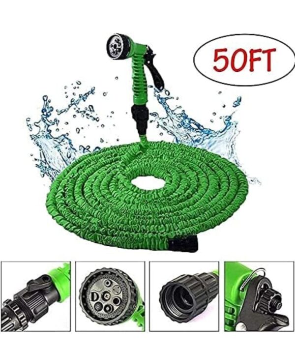 Magic Hose Garden Pipe, 15m 50 Feet Expandable Garden Hose... - Image 3