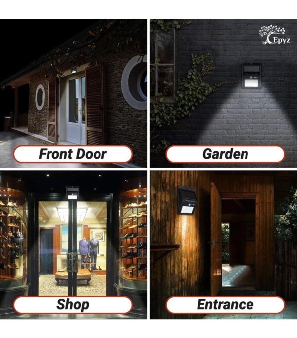 Solar Light Outdoor 20 LED Solar Motion Sensor Lights... - Image 3