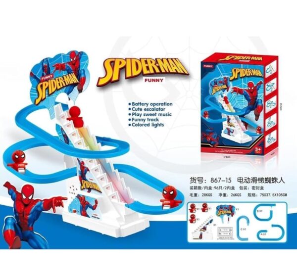 Spiderman Track Toys for Kids Track Toy... - Image 4