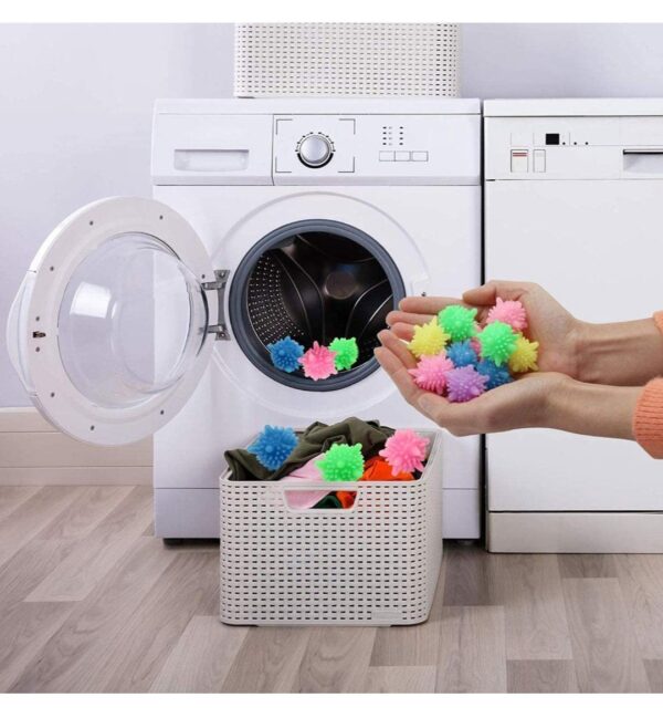 Pack Of 12 Washing Machine Ball Washing Ball Reusable  Laundry Scrubbing Balls,Solid Colorful....